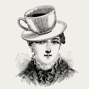 Femme tasse a cafe fond Beige 360x360